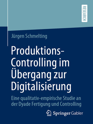 cover image of Produktions-Controlling im Übergang zur Digitalisierung